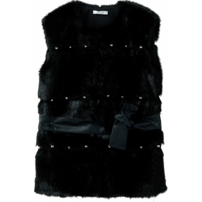 Waistcoat Liu Jo Gilet Black Waistcoat Liu Jo Gilet Black